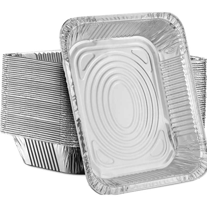 Aluminum foil containers