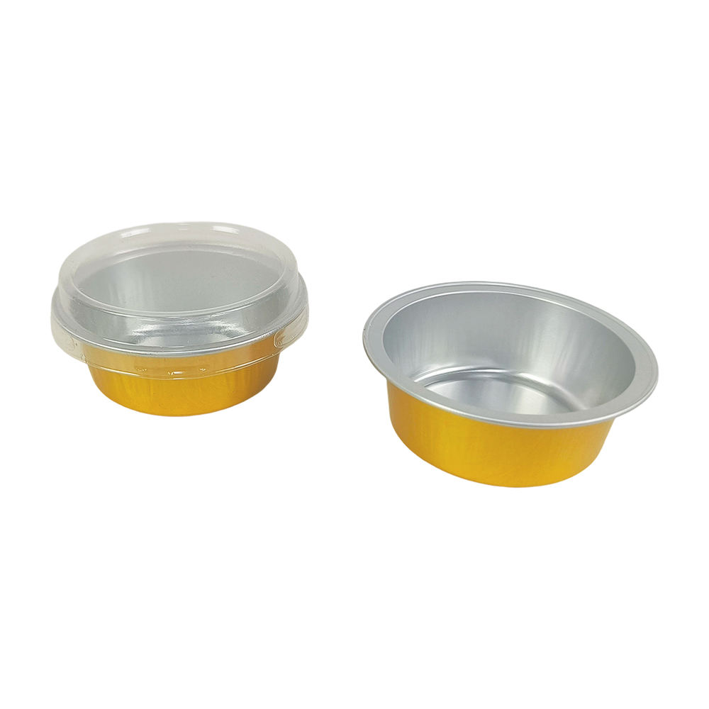 Disposable non-stick aluminum foil roasting/grilling pan for takeout