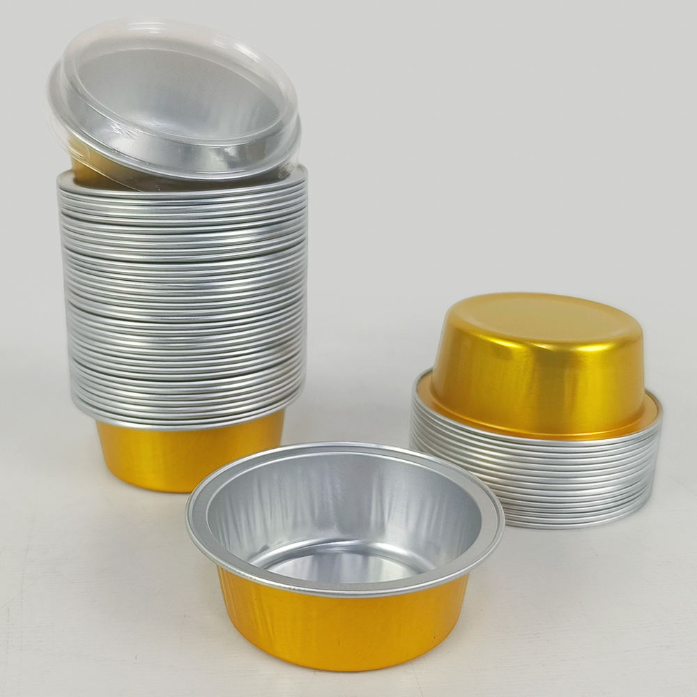 Disposable non-stick aluminum foil roasting/grilling pan for takeout