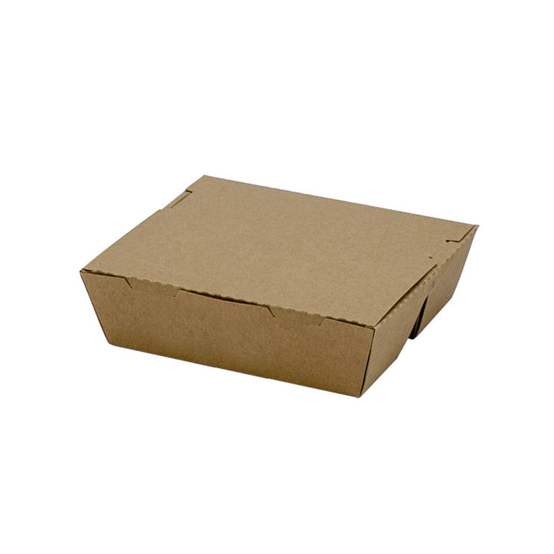 Customized Paper Snack/Fast Food/Salad/Lunch Box with Compartments