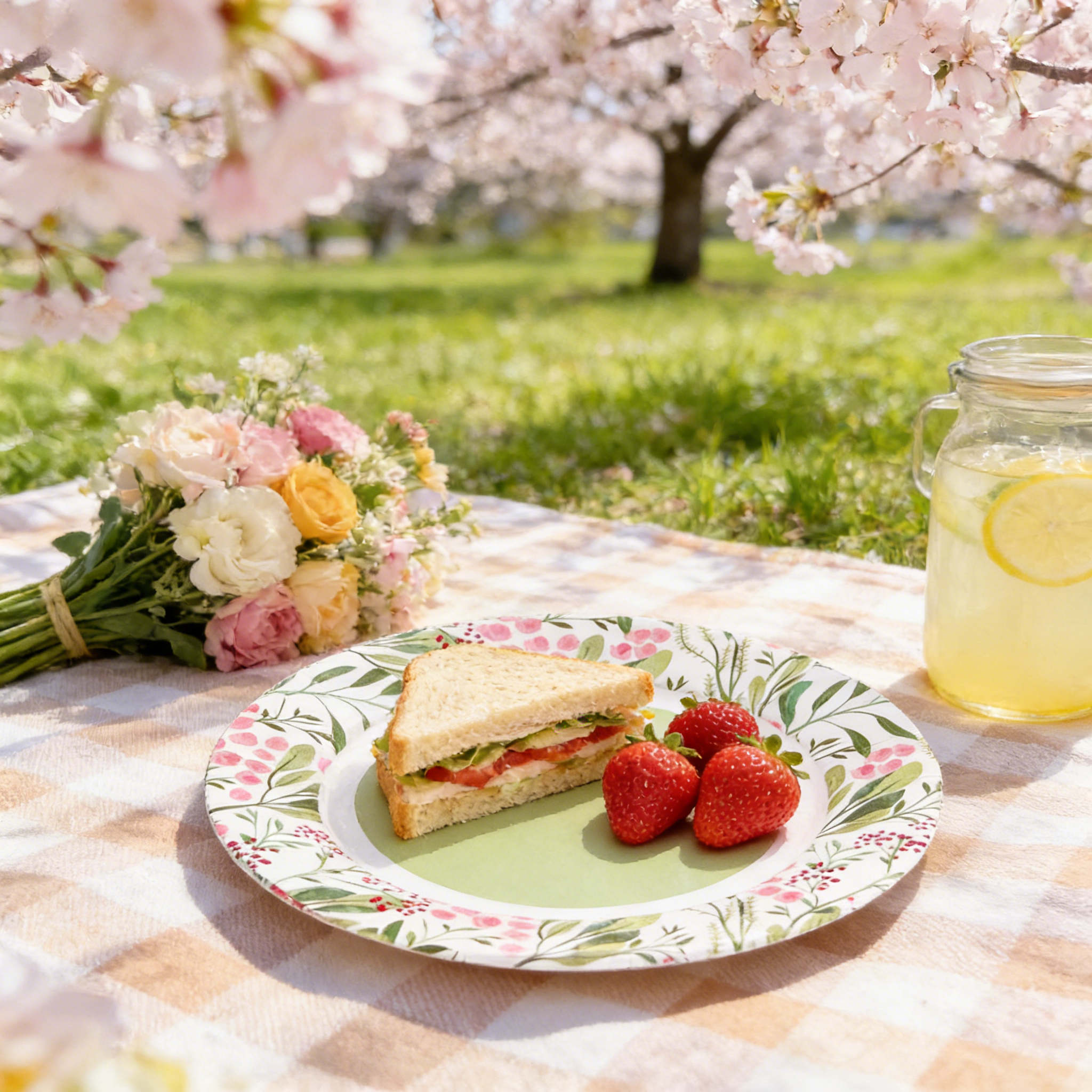 Best-selling eco-friendly, biodegradable, disposable paper plates with custom designs—perfect for picnics and parties.