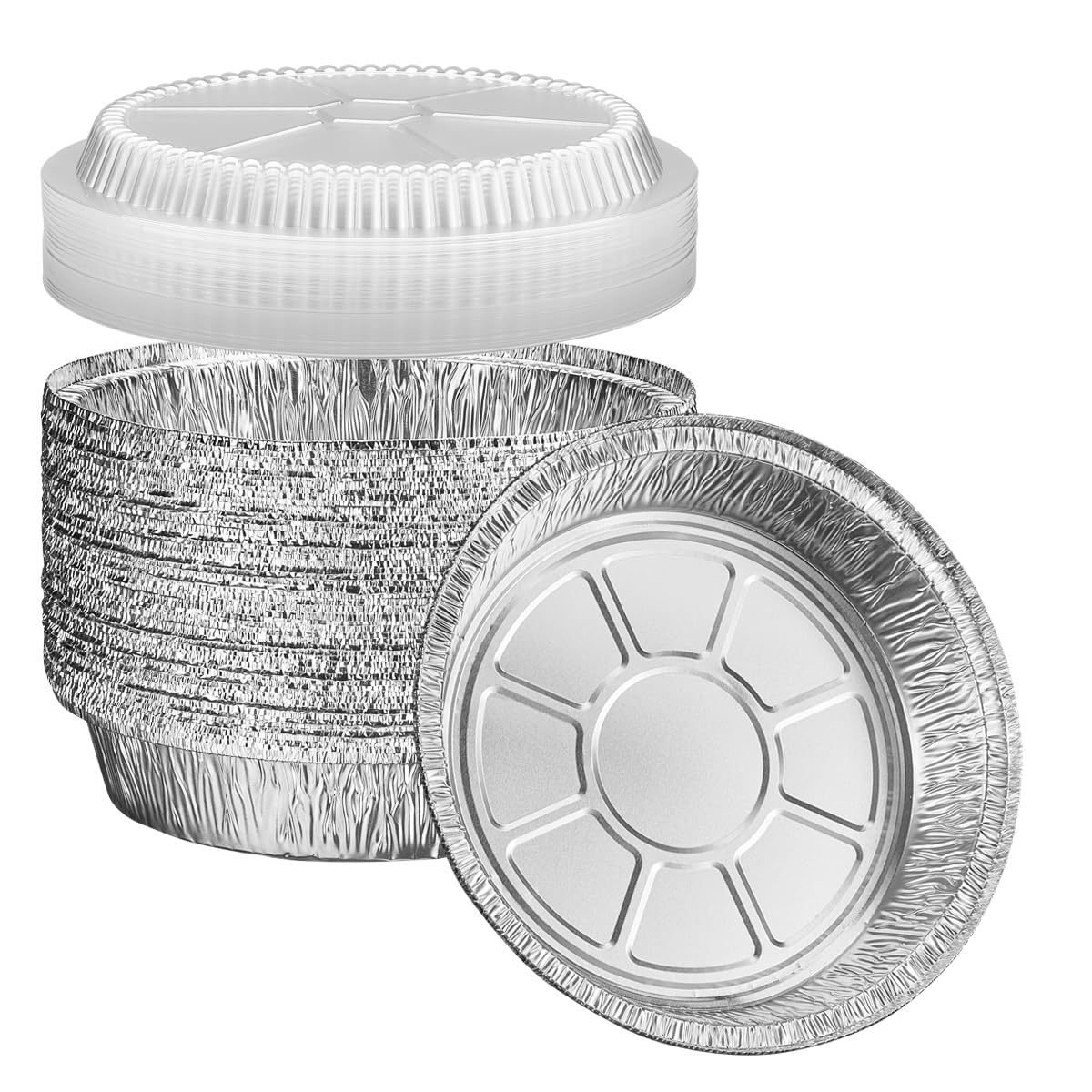 Disposable Aluminum Foil Food Container for Baking Roasting Catering Takeaway Meal Packaging