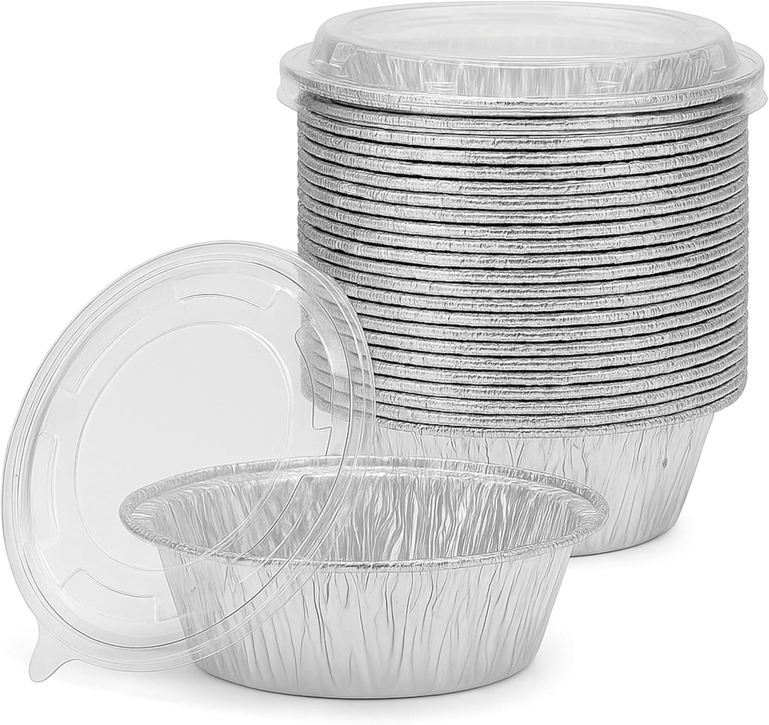 Disposable Aluminum Foil Food Container for Baking Roasting Catering Takeaway Meal Packaging