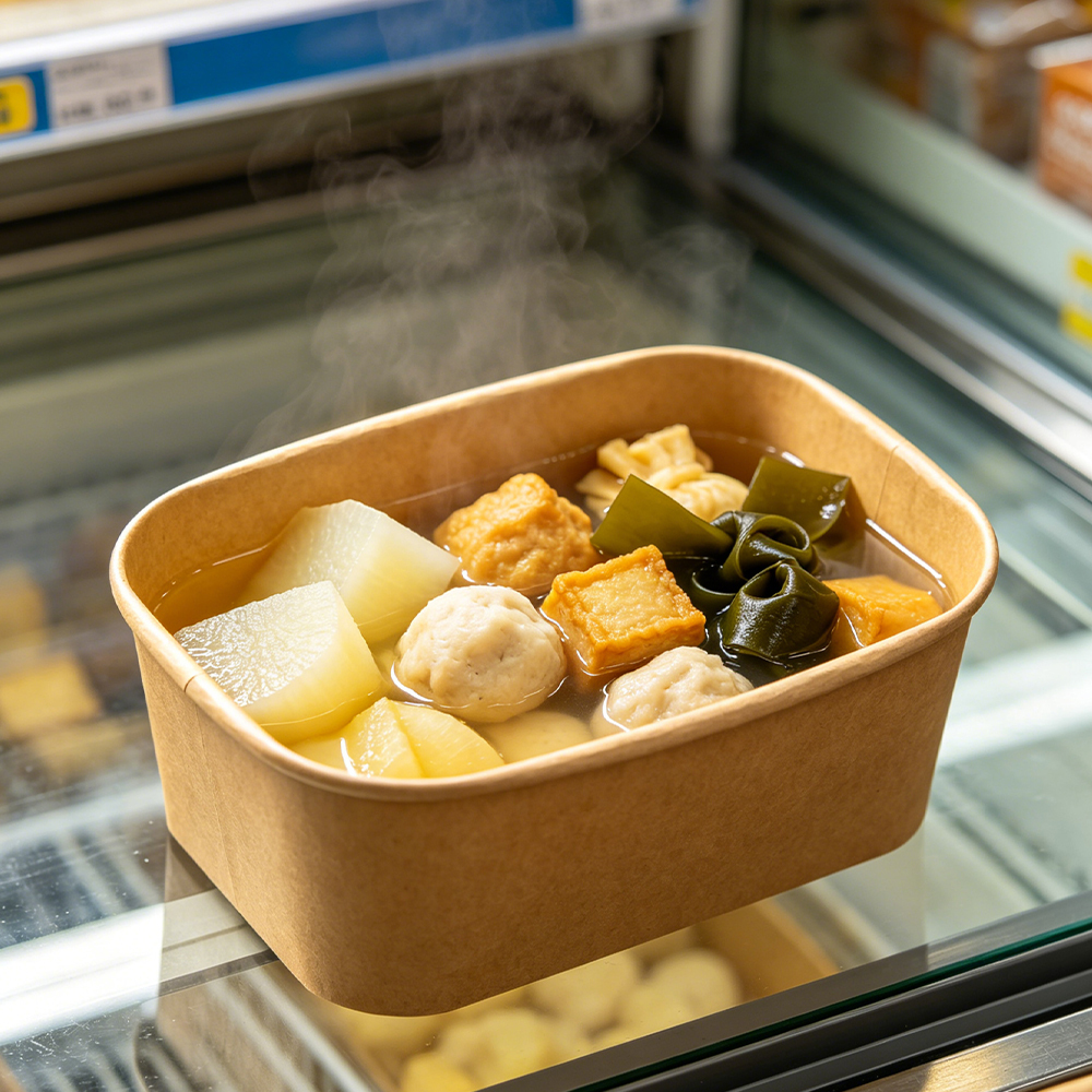Eco-friendly, disposable square kraft paper bowl; cold-resistant; suitable for salads, picnics, catering, and fast food.