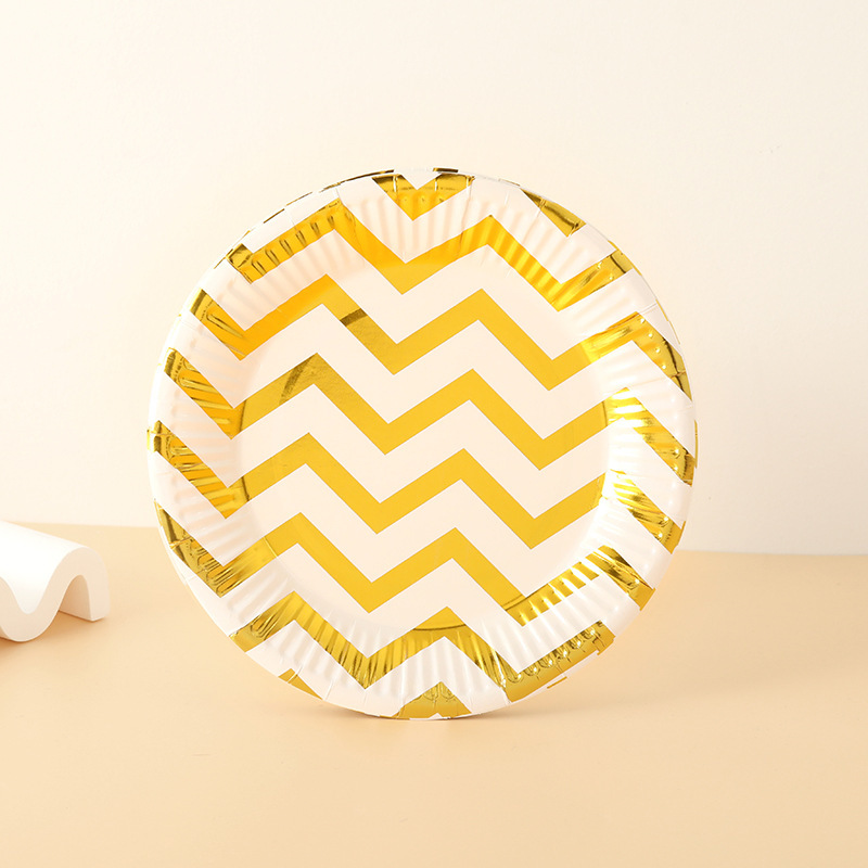 Eco-friendly, biodegradable disposable plates made from sugarcane pulp; suitable for weddings, birthday parties, snacks, salads, milk, cookies, water, and more.