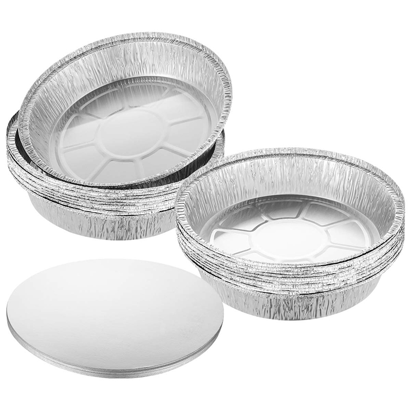 Disposable Aluminum Foil Food Container for Baking Roasting Catering Takeaway Meal Packaging