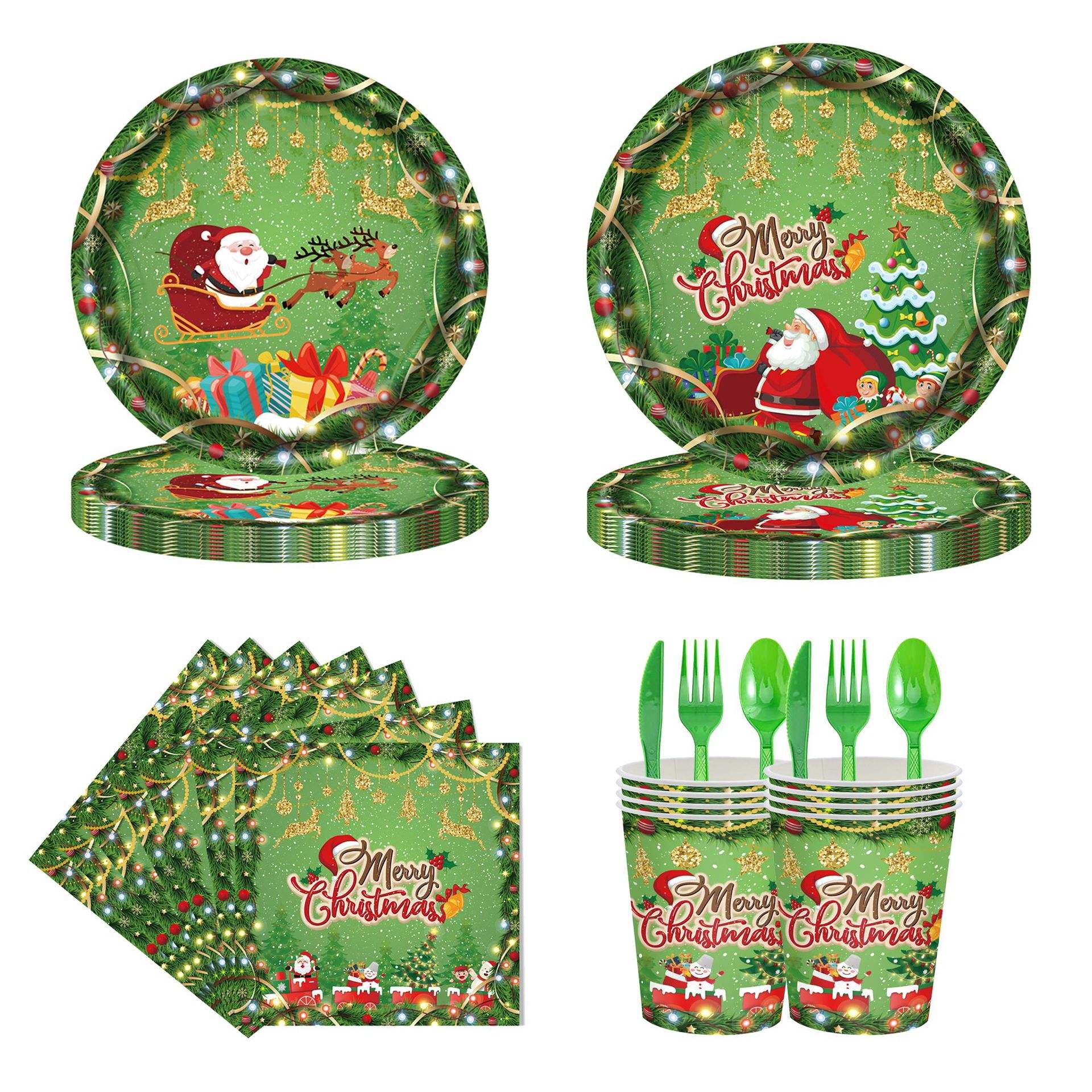 Disposable Biodegradable Paper Plates for Wedding Party Picnic Catering Restaurant Food Serving