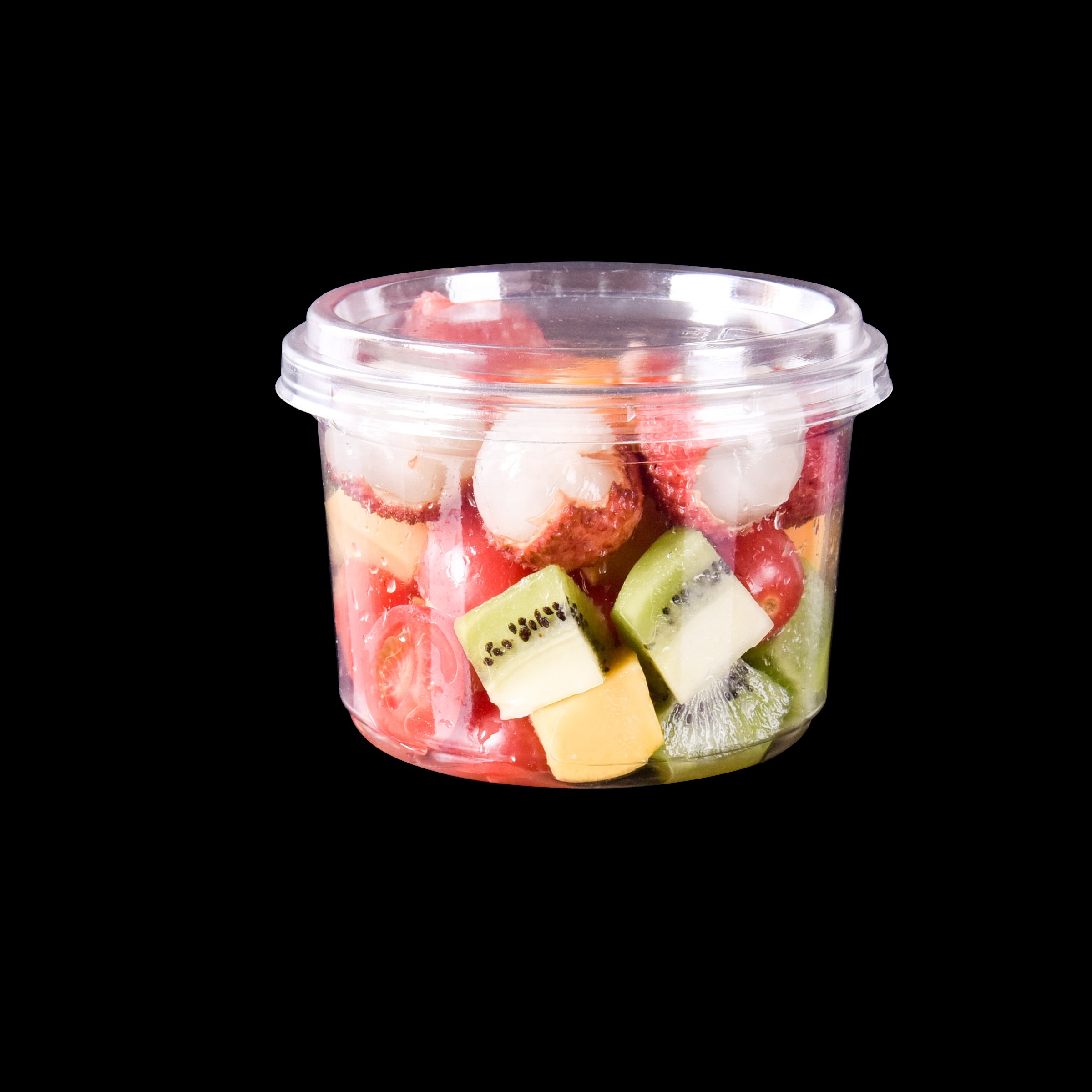 Wholesale 12/16/24 oz Food-Grade Disposable Deli/Fruit Containers – Clear Plastic Yogurt & Dessert Cups with Lids