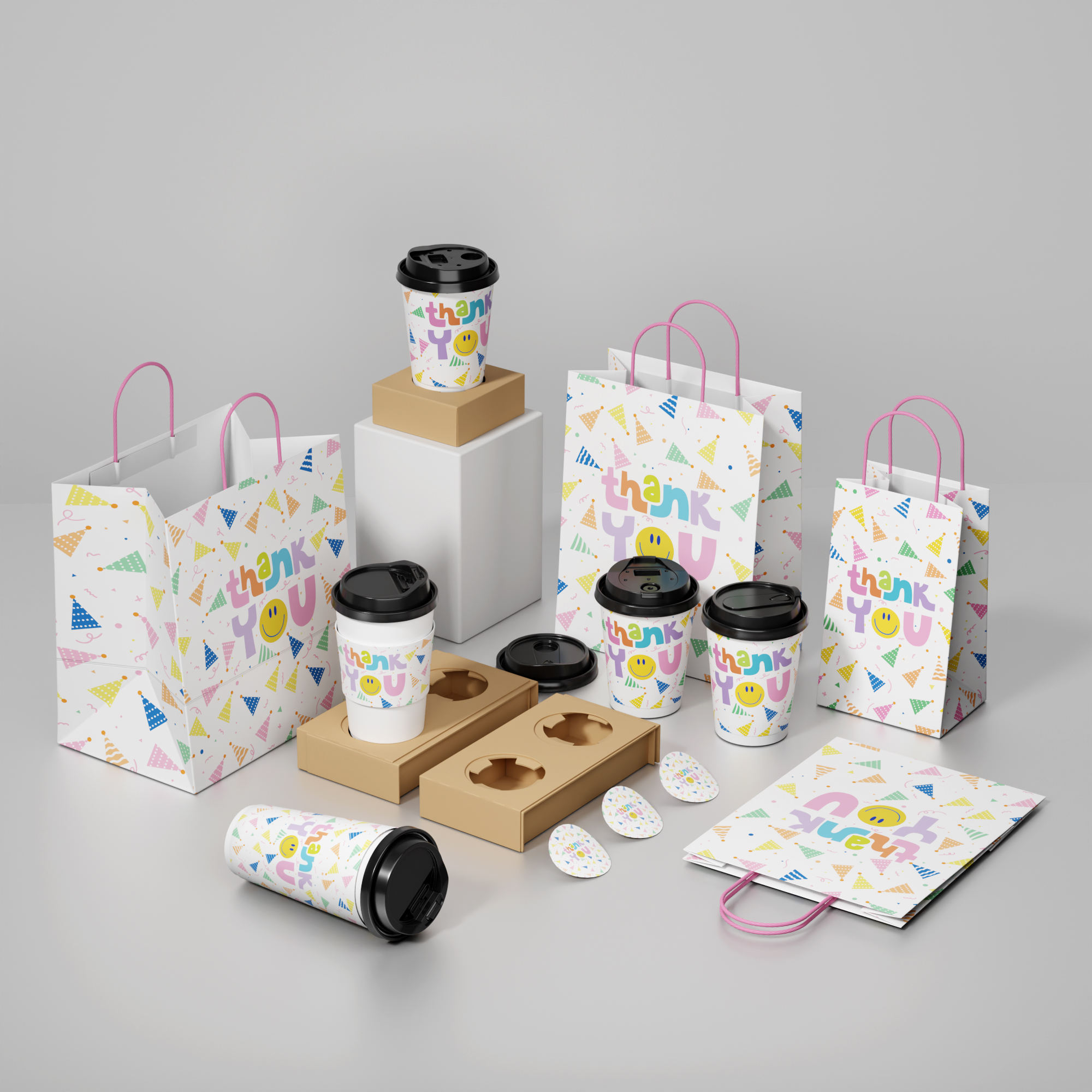 Eco Friendly Kraft Paper Bags for Bakery Grocery Retail Shopping Takeaway Food Packaging