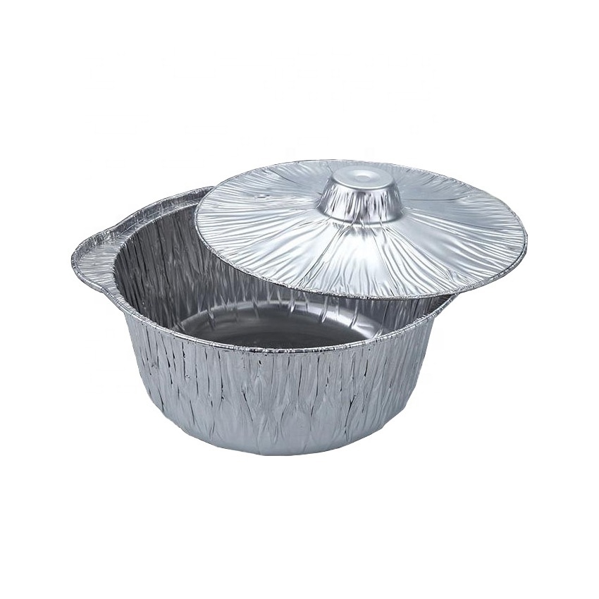 Heavy Duty Aluminum Foil Baking Pans for Oven Roasting Catering Takeaway Meal Service