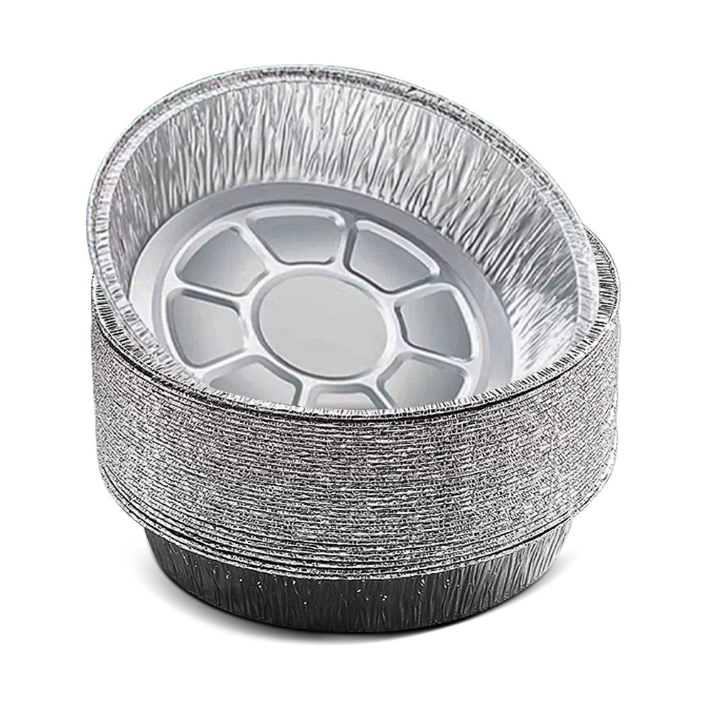 Disposable Aluminum Foil Food Container for Baking Roasting Catering Takeaway Meal Packaging